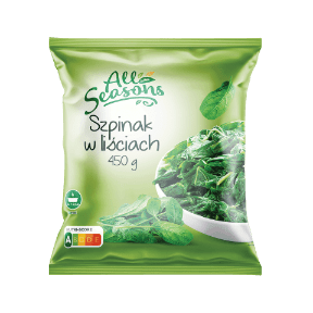 ALL SEASONS Szpinak w liściach