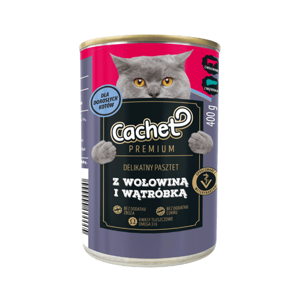 CACHET PREMIUM Karma mokra dla kota