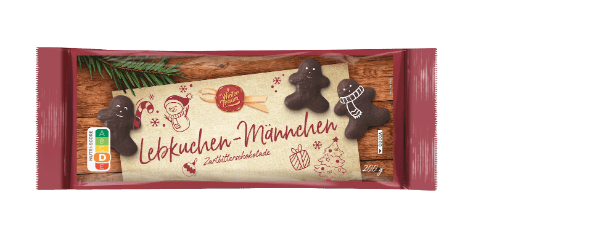 WINTER TRAUM Piernikowe ludziki w czekoladzie