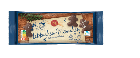 WINTER TRAUM Piernikowe ludziki w czekoladzie