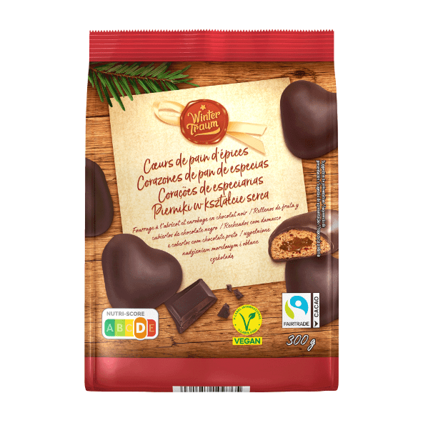 WINTER TRAUM Pierniki w kształcie serca