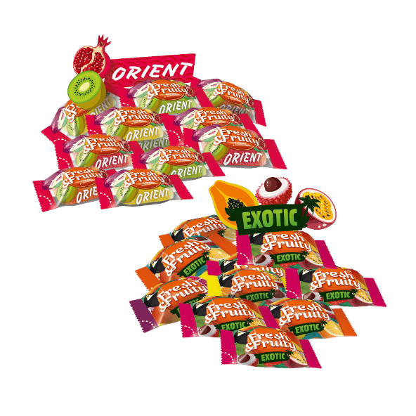 WAWEL Galaretki Fresh & Fruity