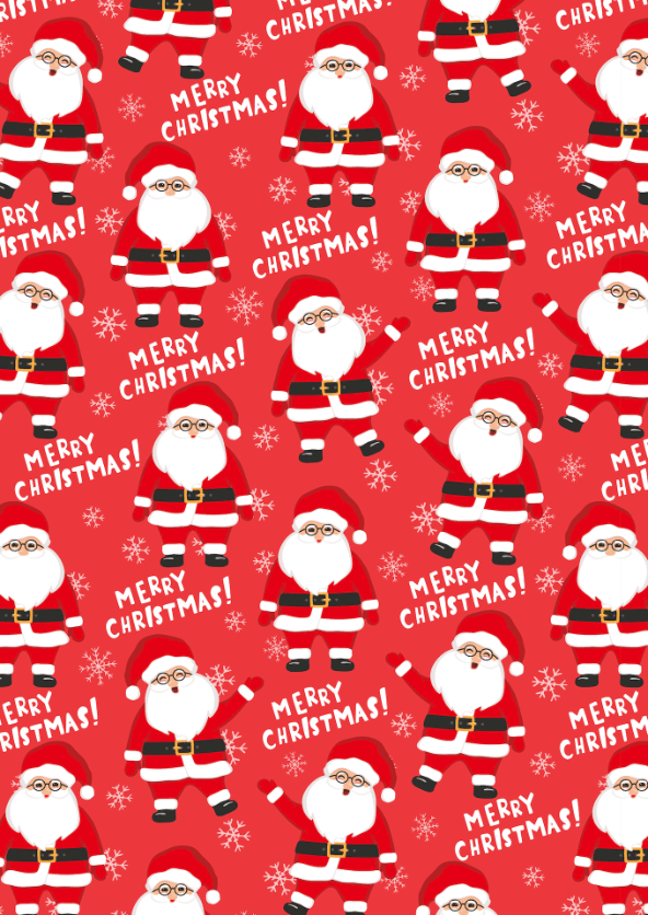 Świąteczny papier ozdobny