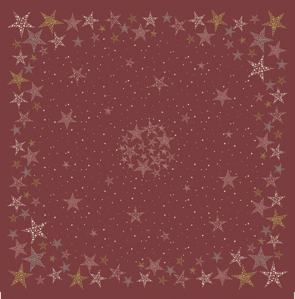 KOKETT Obrus/Bieżnik papierowy w świąteczny wzór