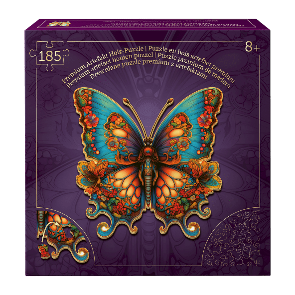 Drewniane puzzle premium