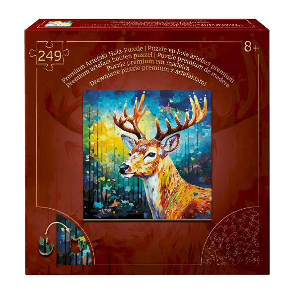 Drewniane puzzle premium