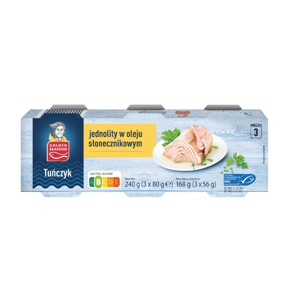 GOLDEN SEAFOOD Tuńczyk jednolity