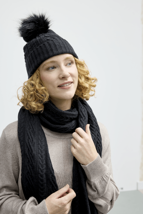 UP2FASHION Sweter damski z kaszmirem i jedwabiem