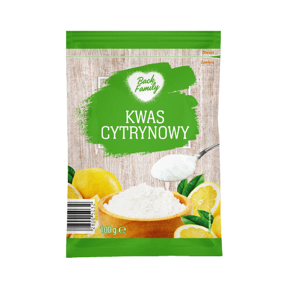 BACK FAMILY Kwas cytrynowy spożywczy