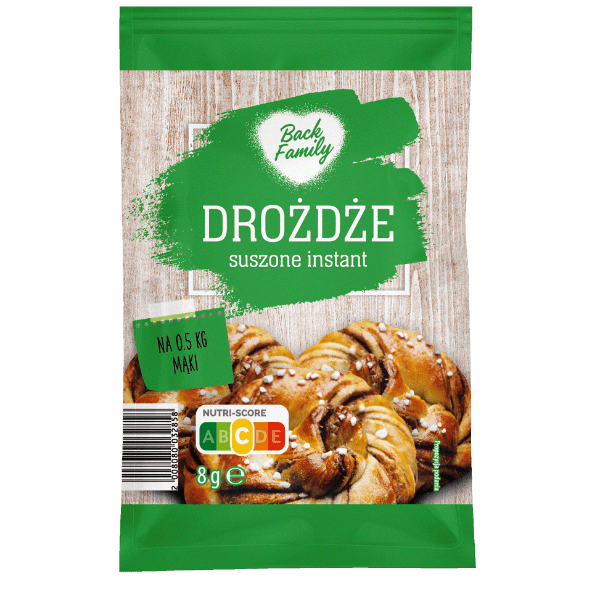 BACK FAMILY Drożdże suszone