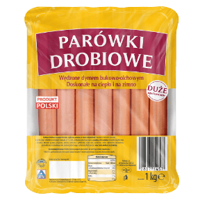 Parówki drobiowe