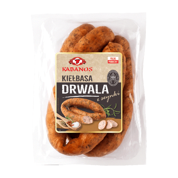 Kiełbasa drwala z szynki