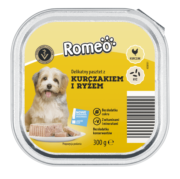 ROMEO Karma mokra dla psa