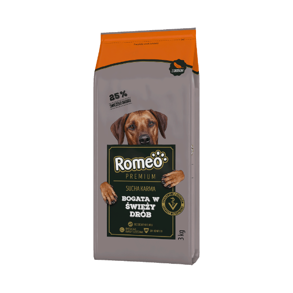 ROMEO PREMIUM Karma sucha dla psa