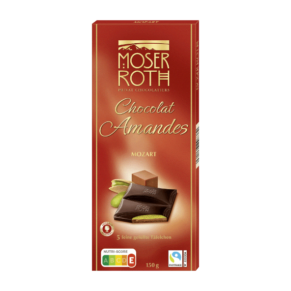 MOSER ROTH Czekolada Amandes z nadzieniem