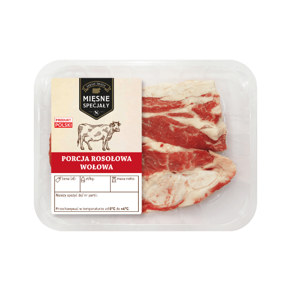 MIĘSNE SPECJAŁY Porcja rosołowa wołowa