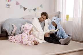 HOME CREATION Koc polarowy z rękawami