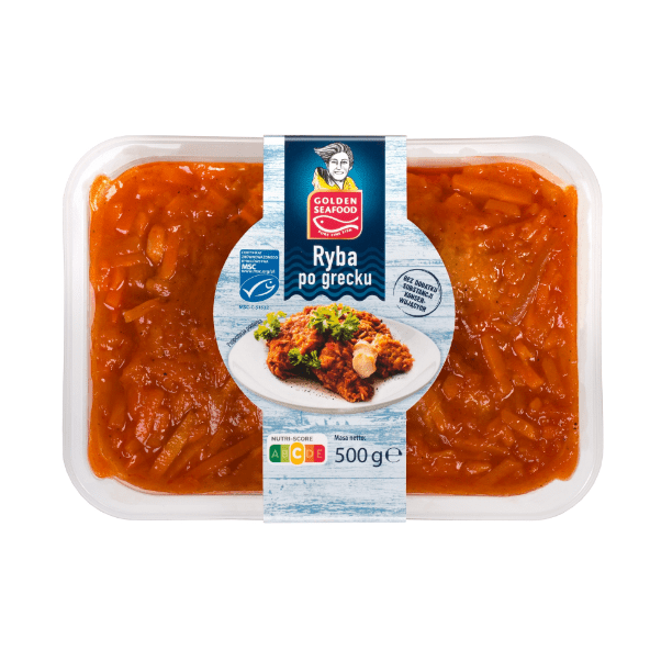 GOLDEN SEAFOOD Ryba po grecku