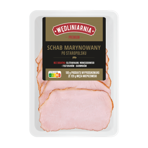 WĘDLINIARNIA PREMIUM Szynka marynowana/Schab marynowany po staropolsku