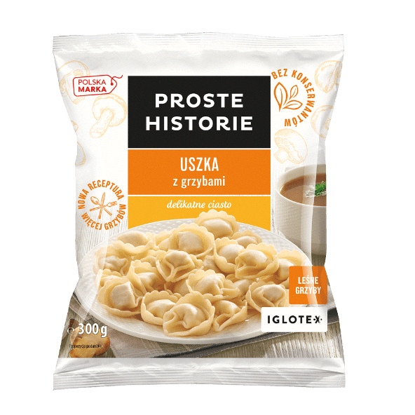 PROSTE HISTORIE Uszka z grzybami