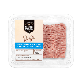 MIĘSNE SPECJAŁY Chude mięso mielone z szynki wieprzowej