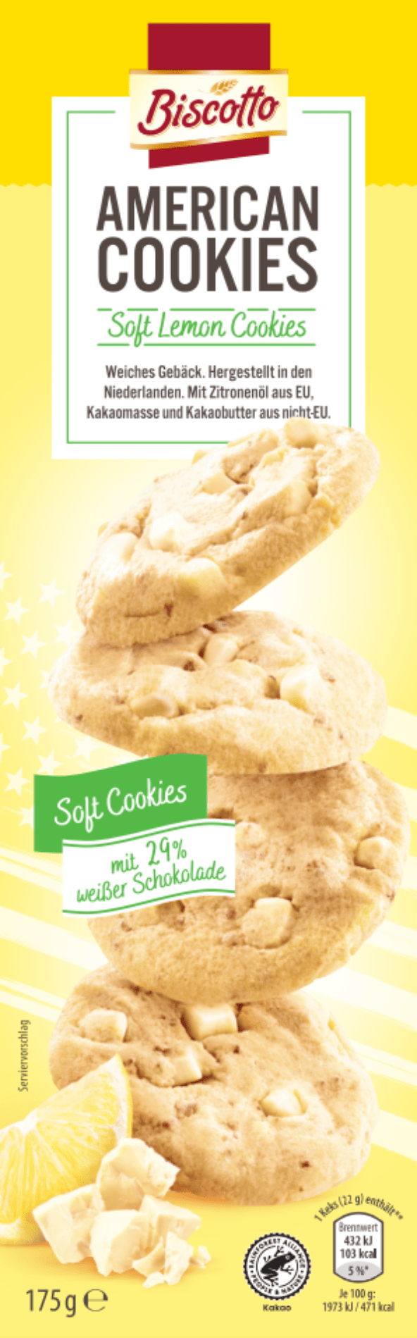 BISCOTTO Ciastka American Cookies