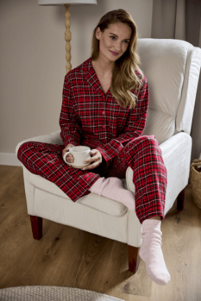 UP2FASHION Piżama flanelowa