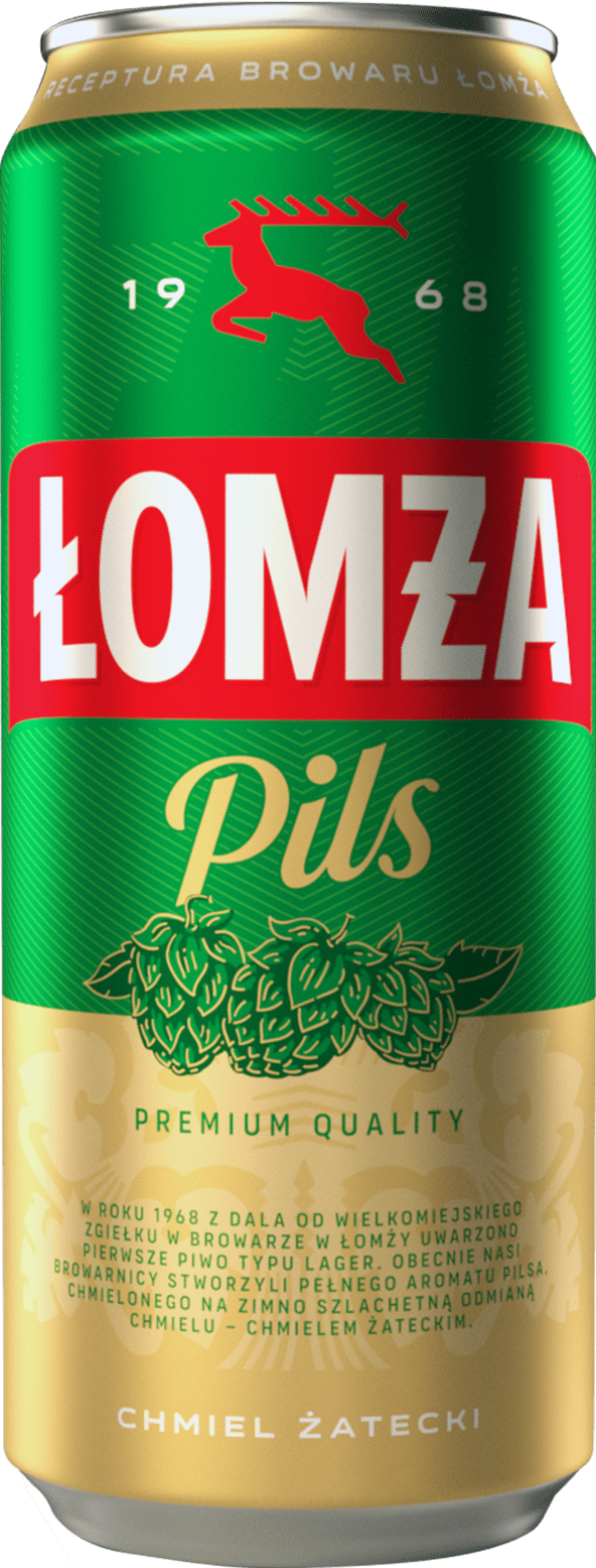 Piwo Łomża Pils