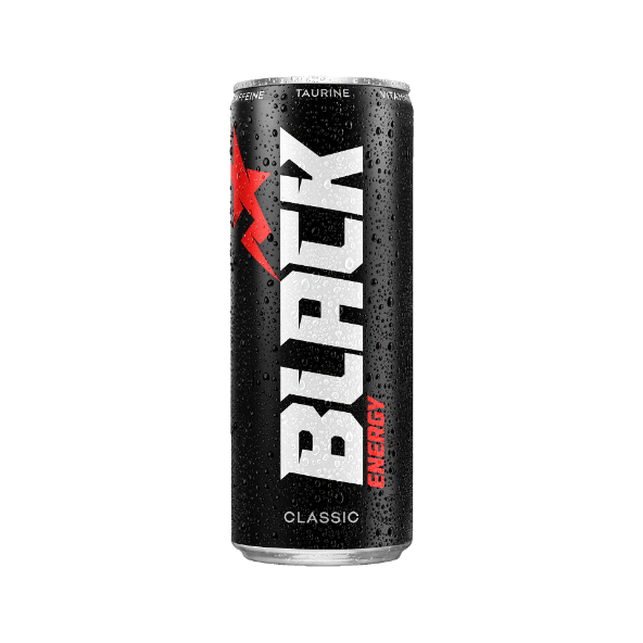 BLACK Napój energetyzujący