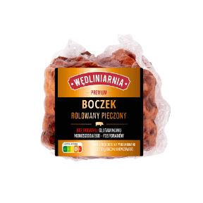 WĘDLINIARNIA PREMIUM Boczek rolowany pieczony