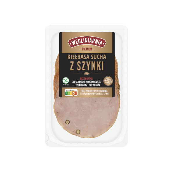WĘDLINIARNIA PREMIUM Kiełbasa sucha z szynki