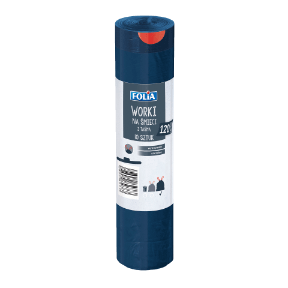 FOLIA Worki na śmieci z taśmą 120 l