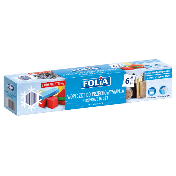 FOLIA Woreczki strunowe do zamrażania