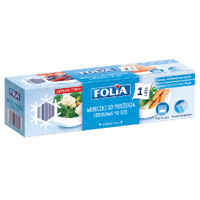 FOLIA Woreczki strunowe do zamrażania