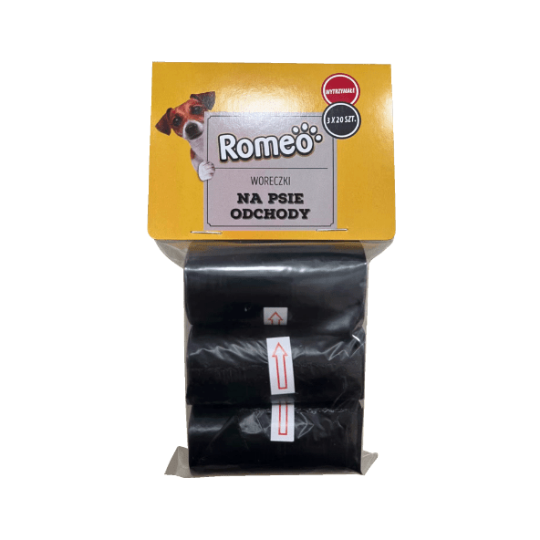 ROMEO Woreczki na psie odchody