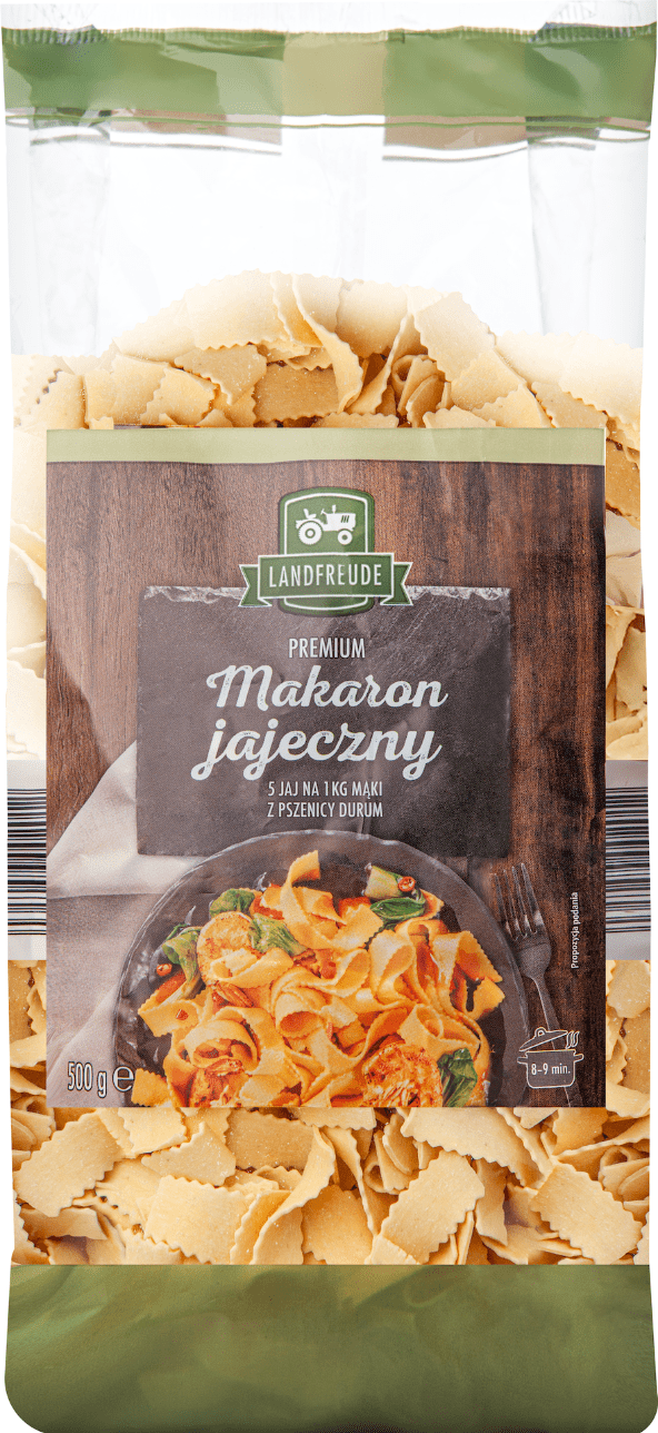 LANDFREUDE Makaron 5-jajeczny wstążki