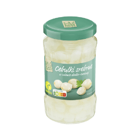 KING’S CROWN Cebulki srebrne