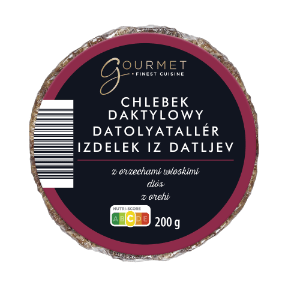 GOURMET FINEST CUISINE Chlebek figowy/daktylowy