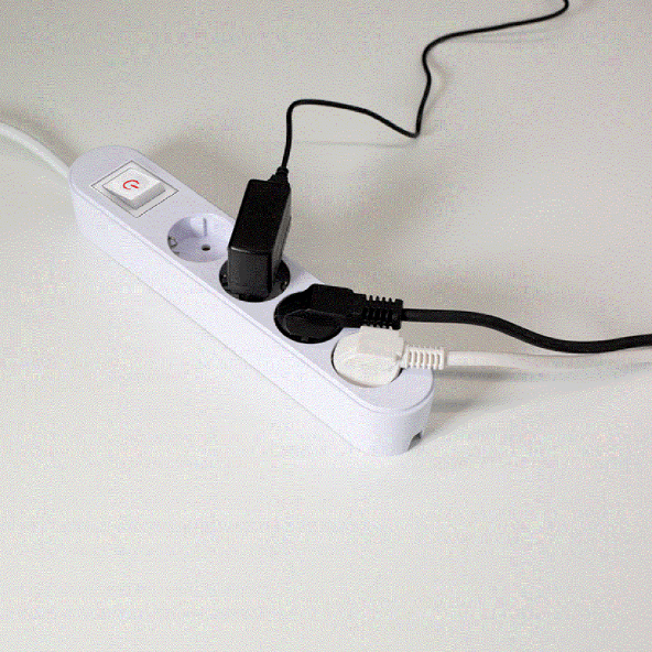 WORKZONE Listwa zasilająca 4 gniazda