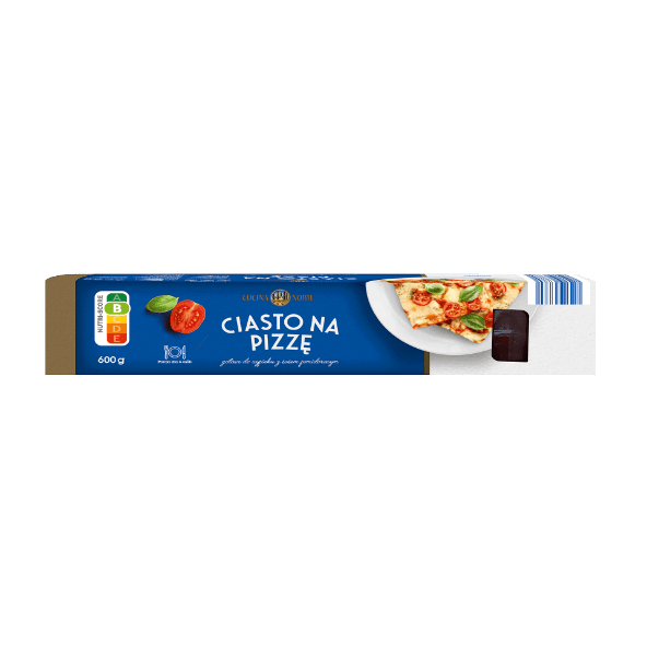 CUCINA NOBILE Ciasto na pizzę z sosem pomidorowym