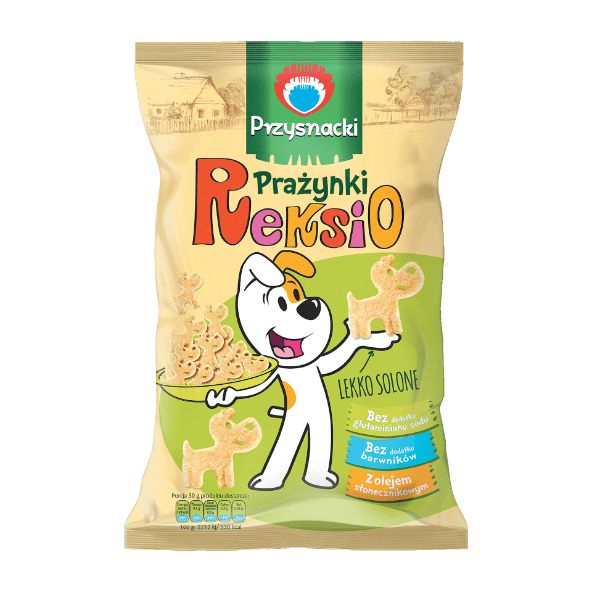 PRZYSNACKI Prażynki Reksio