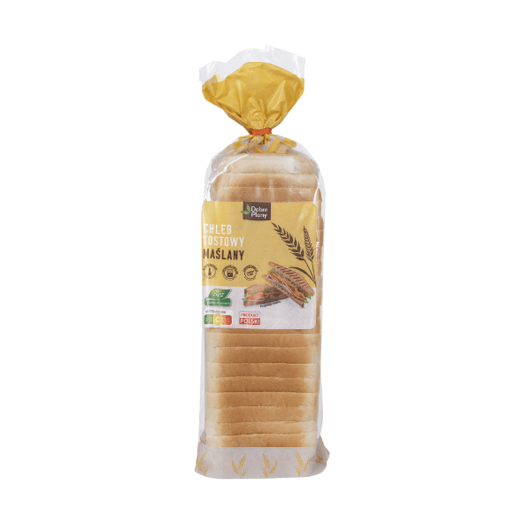DOBRE PLONY Chleb tostowy maślany