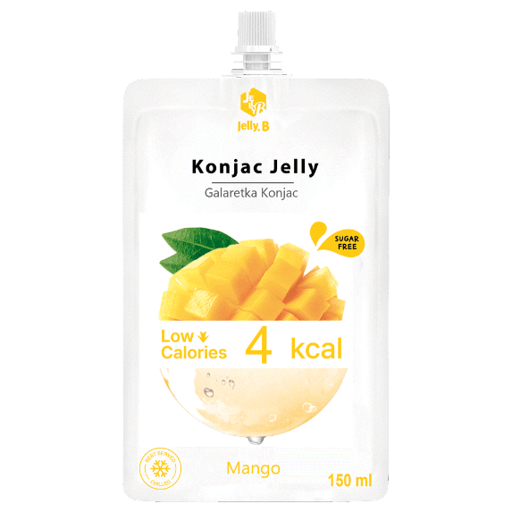 Napój z galaretką konjac