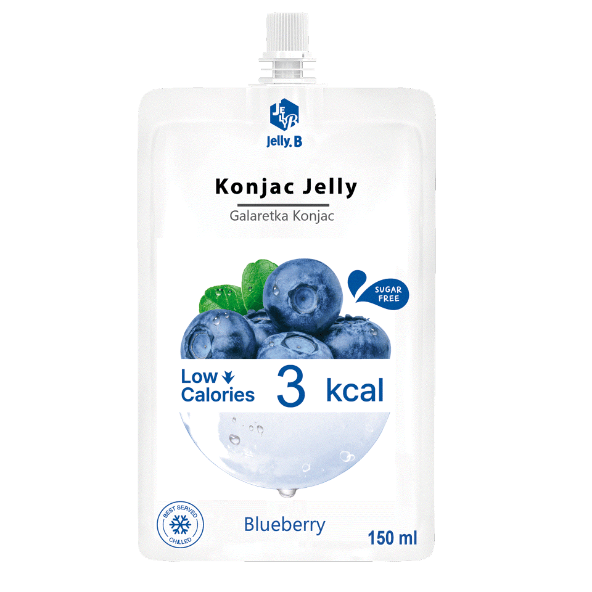 Napój z galaretką konjac