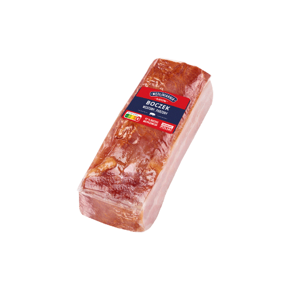 WĘDLINIARNIA Boczek wędzony parzony