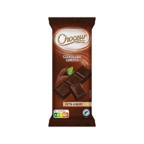 CHOCEUR Czekolada gorzka 74% kakao