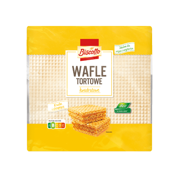 BISCOTTO Wafle tortowe