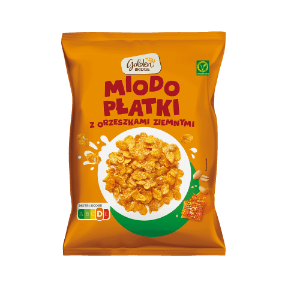 GOLDEN BRIDGE Miodo Kółeczka/Miodo Płatki z orzeszkami ziemnymi