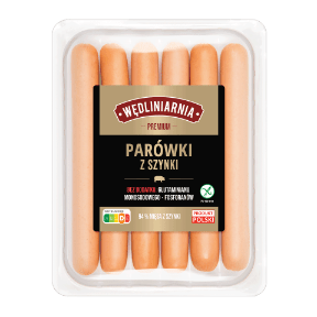 WĘDLINIARNIA PREMIUM Parówki z szynki
