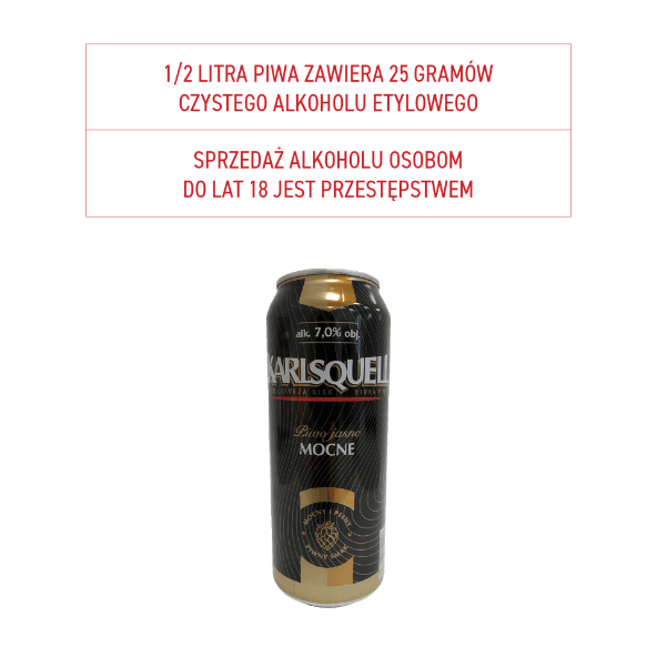 Piwo Karlsquell Mocne